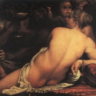 Venus with Satyr and Cupids, 1588, oil on paper