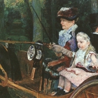 Woman and Child Driving, 1879-81
