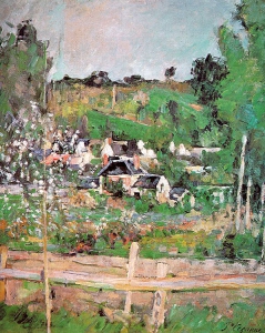 View of Auvers-sur-Oise (The Fence), 1873