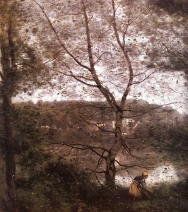 Ville d'Avray, detail, exhibited 1870