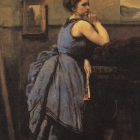 Woman in Blue, 1874